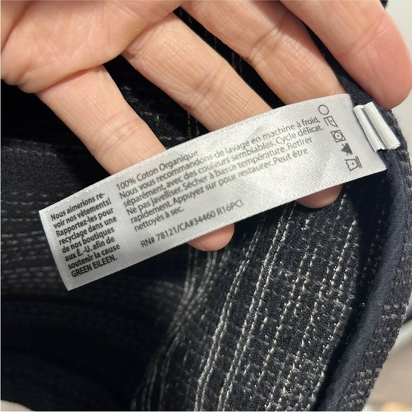 Eileen Fisher Koshi Crossing Organic Cotton Jacket Size Medium The Fisher Projec - Picture 12 of 14